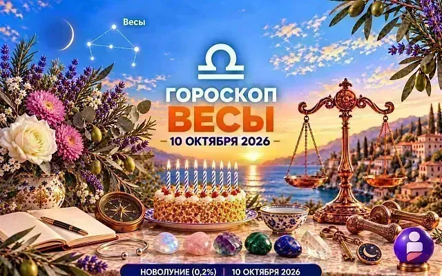 Гороскоп для рождённых 10 октября о начале без обнуления