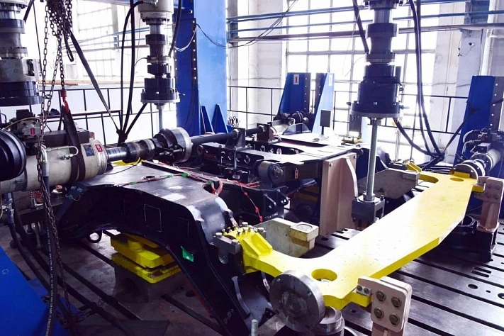 РЖД завершили испытания рамы высокоскоростного электропоезда