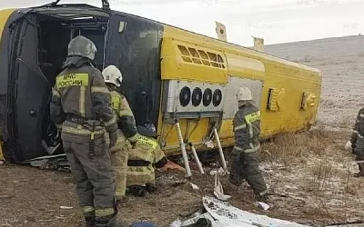 Автобус с китайскими туристами перевернулся в Забайкалье