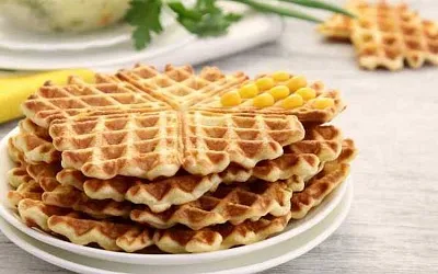 Аппетитные кукурузные вафли с хрустящей корочкой