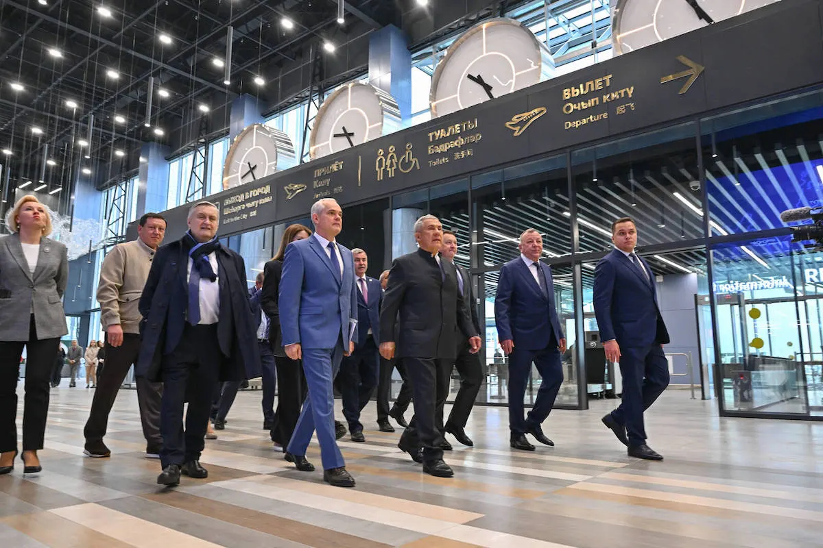 В аэропорту Казани открыли терминал B