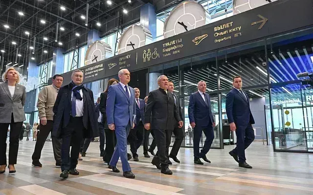 В аэропорту Казани открыли терминал B