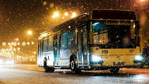 В ночь с 6 на 7 января в Подмосковье будут ходить автобусы
