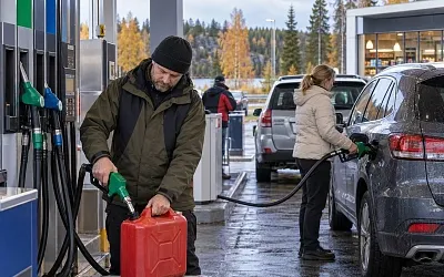 В Карелии отменили все лимиты на продажу топлива