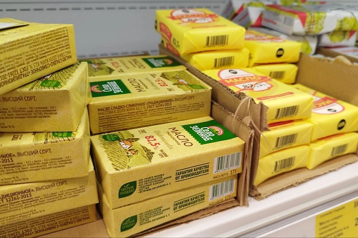 Россияне стали реже покупать сливочное масло