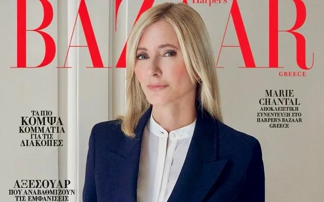 Греческая кронпринцесса Мари-Шанталь появилась на обложке Harper’s Bazaar
