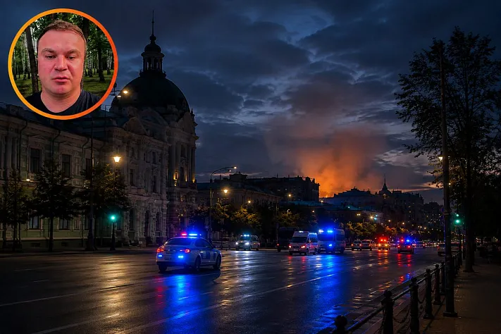 Атака БПЛА сорвала вечер Дня города в Омске