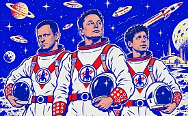 Маск, Безос и Тиль строят будущее из фантастики