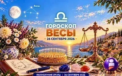 Гороскоп для рождённых 26 сентября о видимом результате