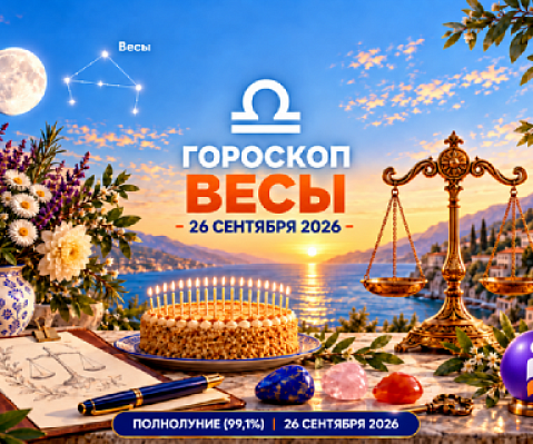 Гороскоп для рождённых 26 сентября о видимом результате