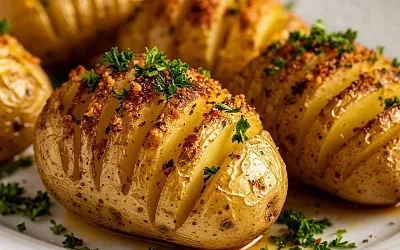 Готовим картофель хассельбек