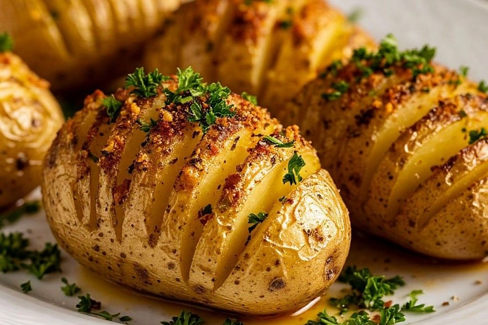 Готовим картофель хассельбек