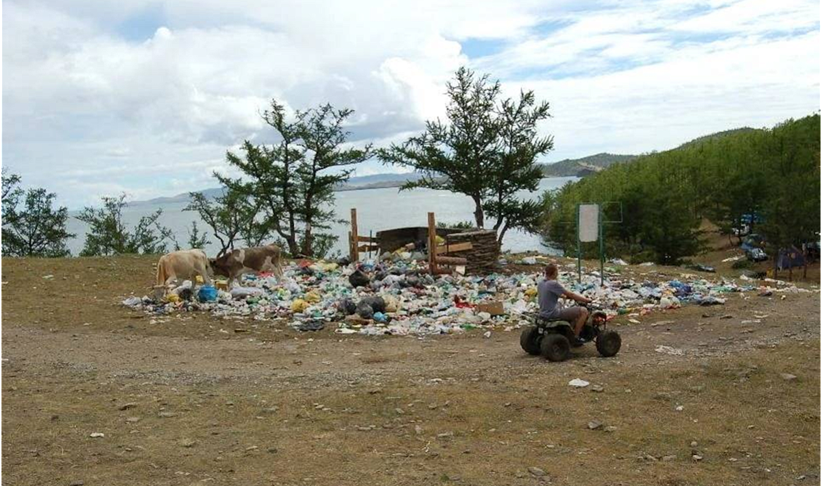 Ольхон погряз в мусоре