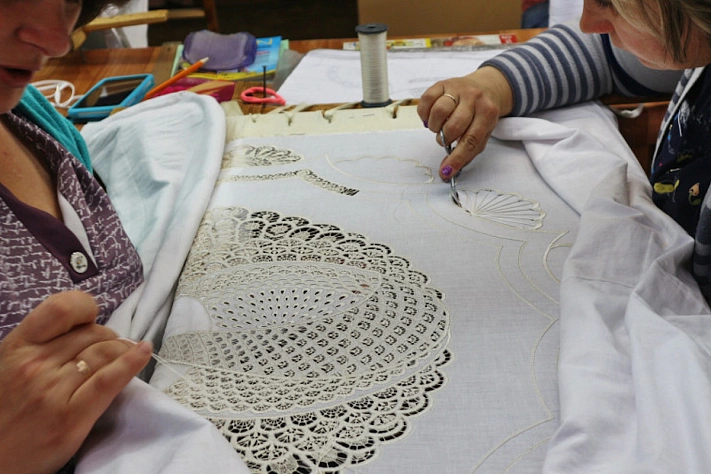 Рязанские кружевные салфетки стали одними из самых дорогих рождественских подарков
