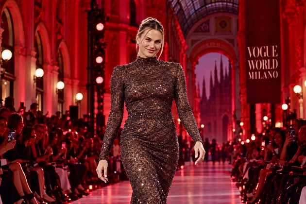 Белорусская теннисистка Соболенко вышла на Vogue World в Милане