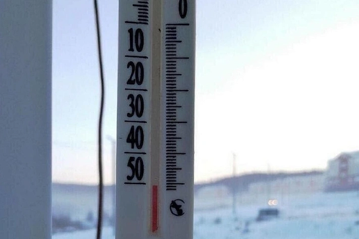 Сибирь сковали лютые морозы до минус 50 градусов