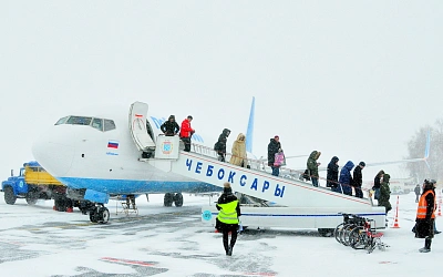 В аэропорту «Чебоксары» зафиксирован рекордный пассажиропоток