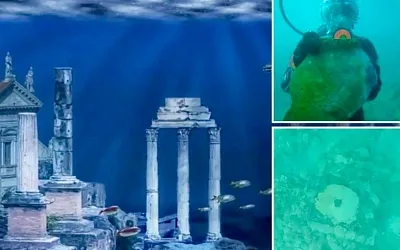 Подводные археологи находят следы исчезнувшего города под Иссык-Кулем