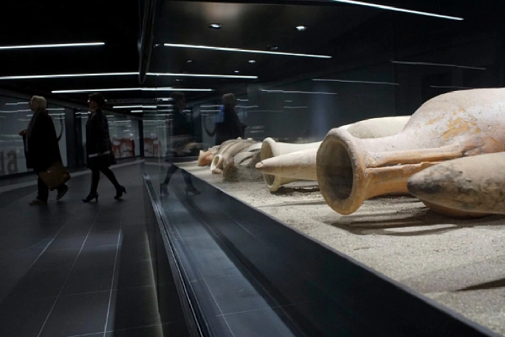 Археологические находки стали частью новой станции метро в Риме