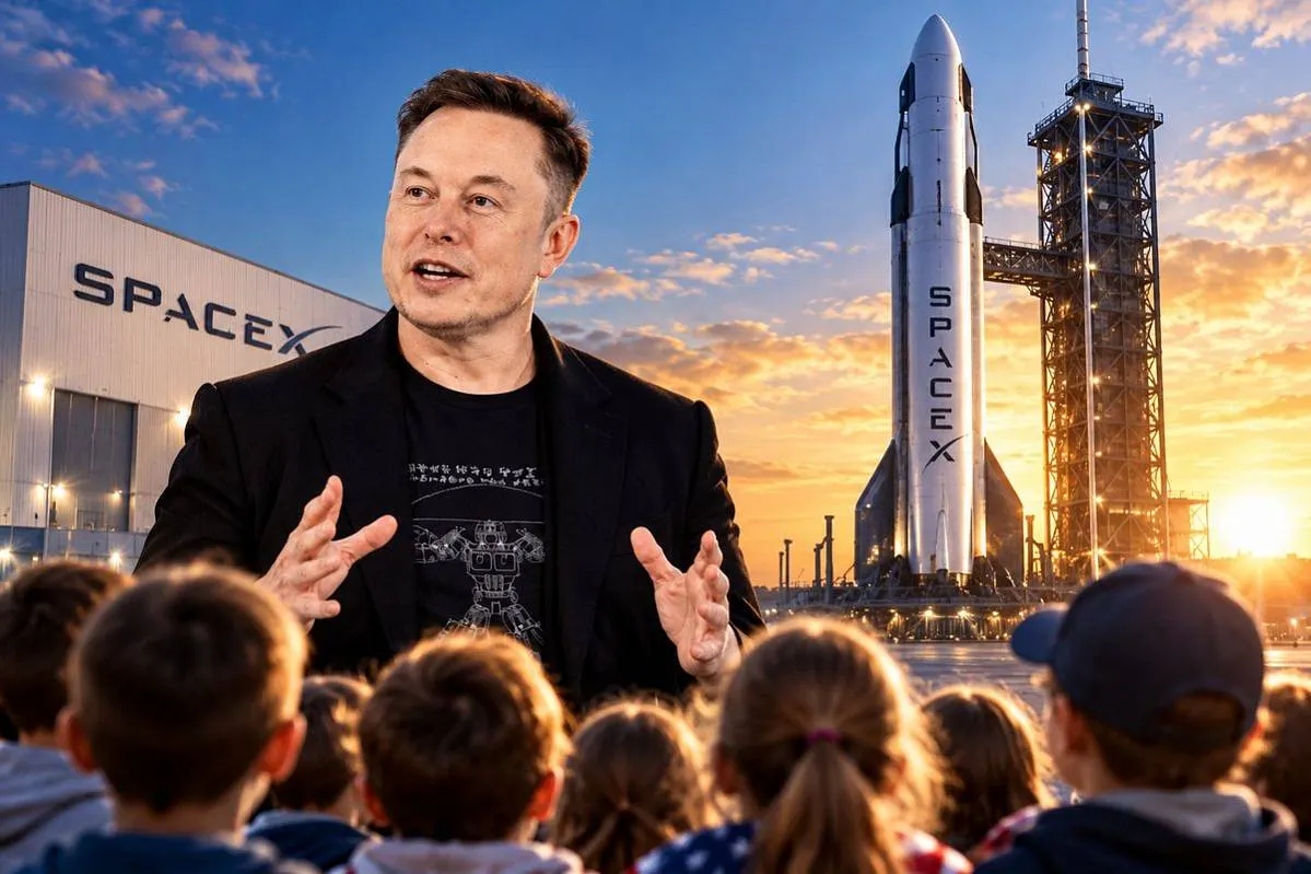 Маск пообещал акции SpaceX каждому ребёнку в США