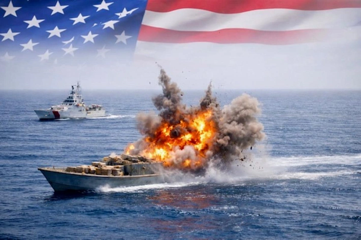 США сообщили об ударе по судну с наркокурьерами в Тихом океане