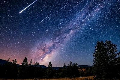 Где и когда наблюдать звездопад Лириды в апреле