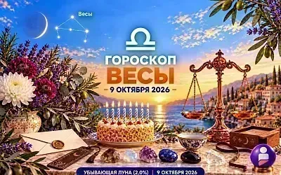 Гороскоп для рождённых 9 октября о незакрытых историях