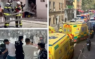Взрыв в баре Мадрида: один погибший, не менее 25 раненых