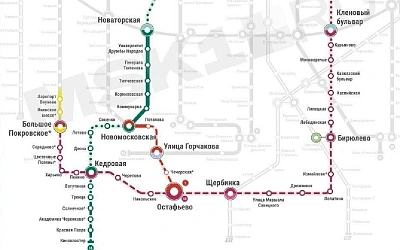 Бирюлёвскую линию метро продлят до Щербинки