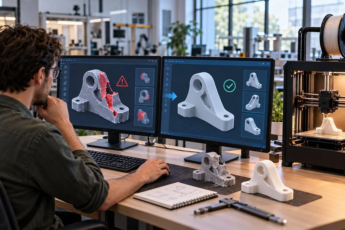 В MIT научили ИИ исправлять дефекты 3D-моделей