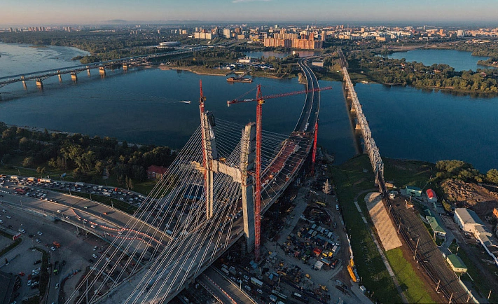 Сдача моста через Обь в Новосибирске вновь отложена