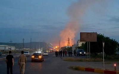 В Дагестане взорвался газопровод