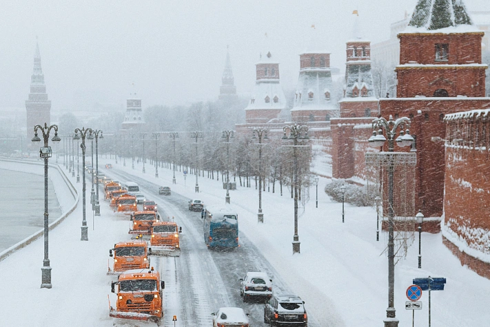 Москву вот-вот накроет мощный снегопад