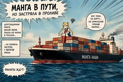 Манга Sailor Moon задержалась между правами и морем