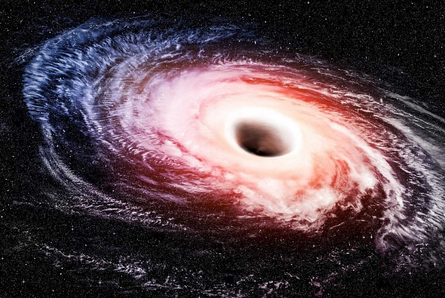 Учёные нашли самую быстрорастущую чёрную дыру