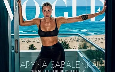 Арина Соболенко появилась на цифровой обложке Vogue