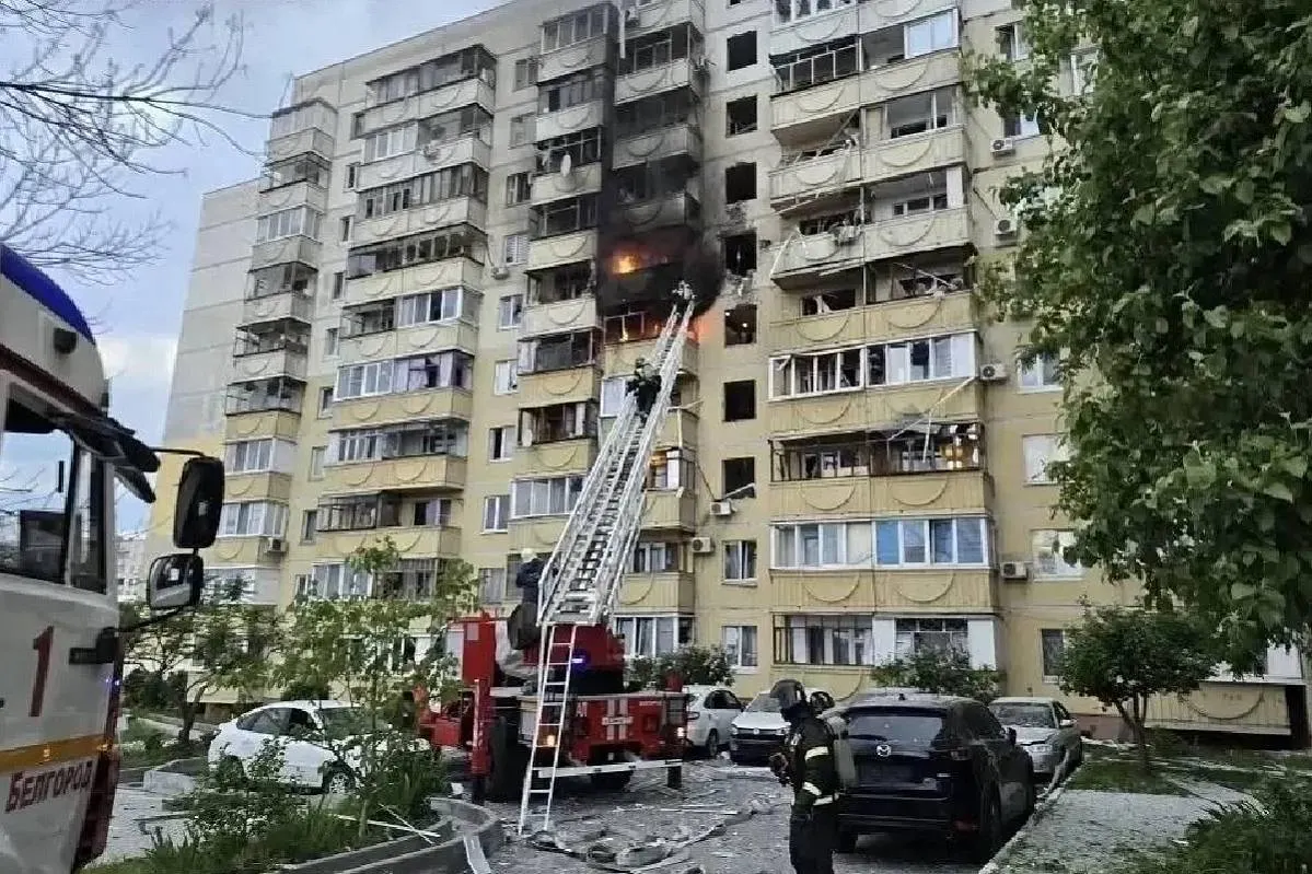 Девять человек пострадали в результате удара БПЛА по высотке в Белгороде