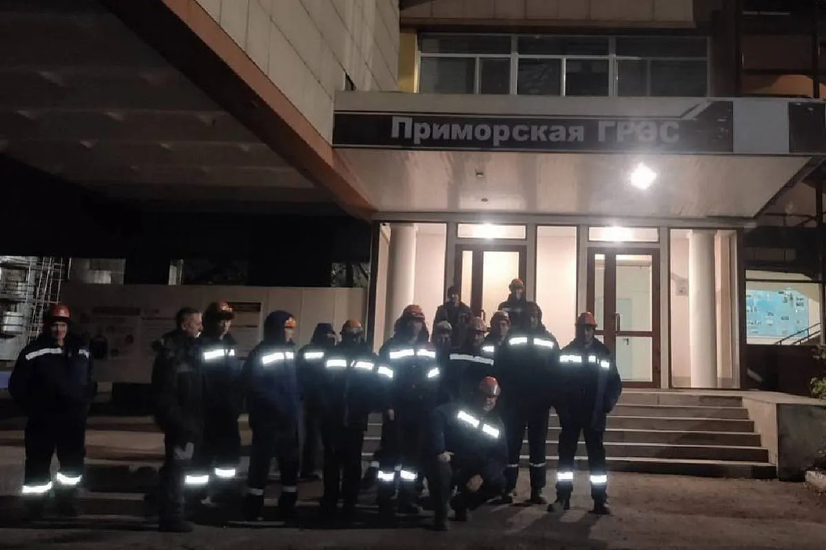 Рабочие на Лучегорской ГРЭС устроили забастовку