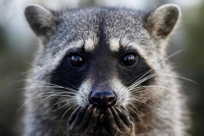 Как еноты меняются рядом с людьми