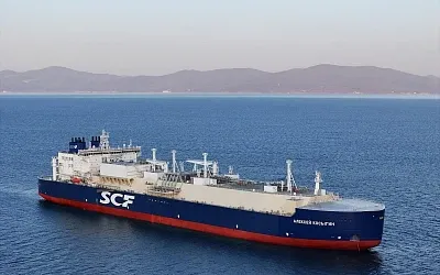 На Северный морской путь вышел первый российский СПГ-танкер