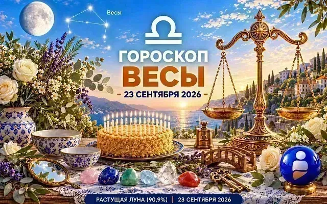 Гороскоп для рождённых 23 сентября о своей стороне