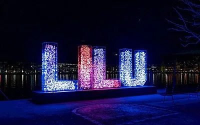 В швейцарском Люцерне стартовал крупнейший фестиваль света «Lilu»