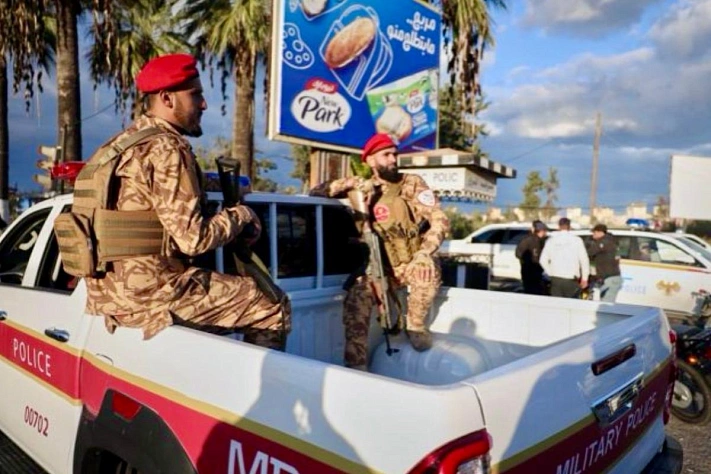 Новогодний теракт в Алеппо в результате которого погиб сотрудник полиции