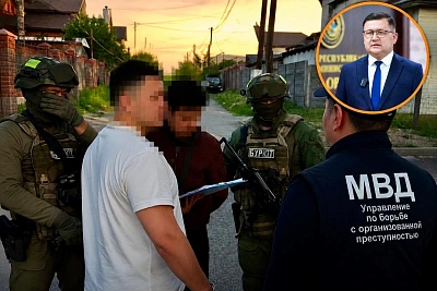в алматы задержали группу с оружием после серии обысков