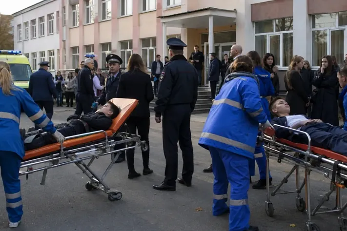 Число пострадавших при нападении в школе Канска выросло до семи