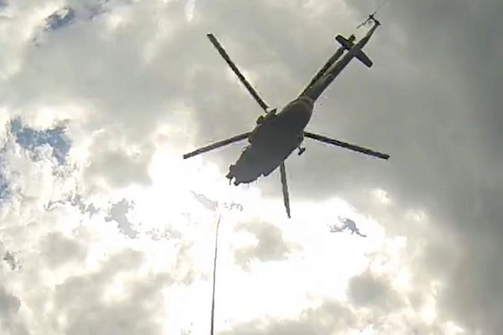 Вертолёт Ми-8 разбился в Орловской области