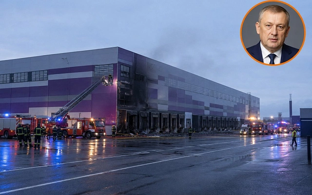 Дроны повредили склад Wildberries под Петербургом