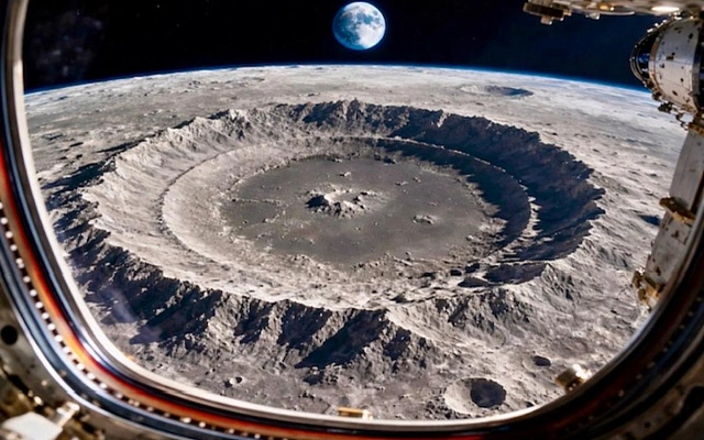 NASA показало полный снимок загадочного региона Луны впервые в истории