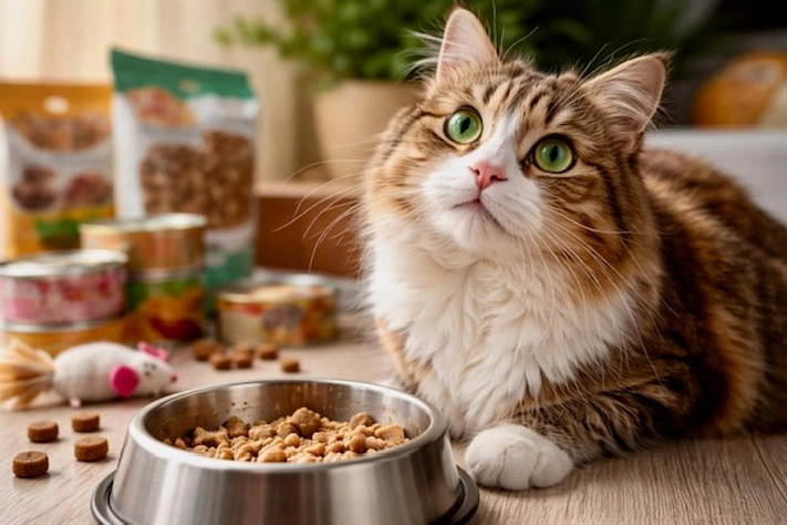 Почему кошка не доедает корм до конца и правда ли ей нужно разнообразие