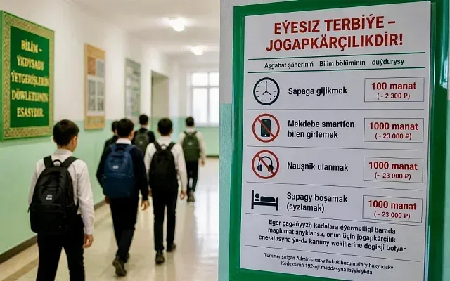 В Туркменистане усилили ответственность родителей за поведение детей